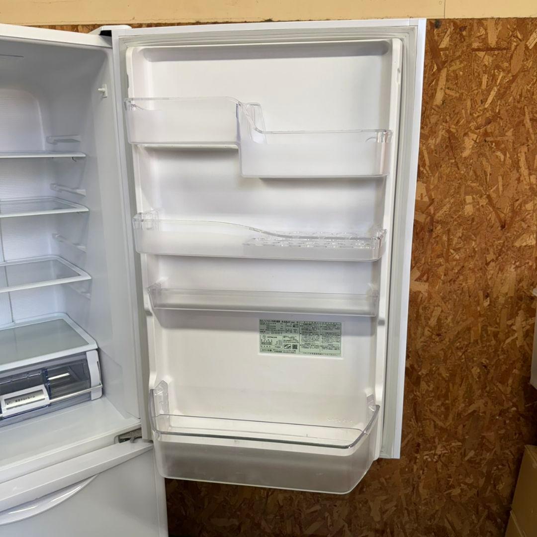 31L8送料設置無料 日立　自動製氷機能付き大型冷蔵庫375L 3ドア