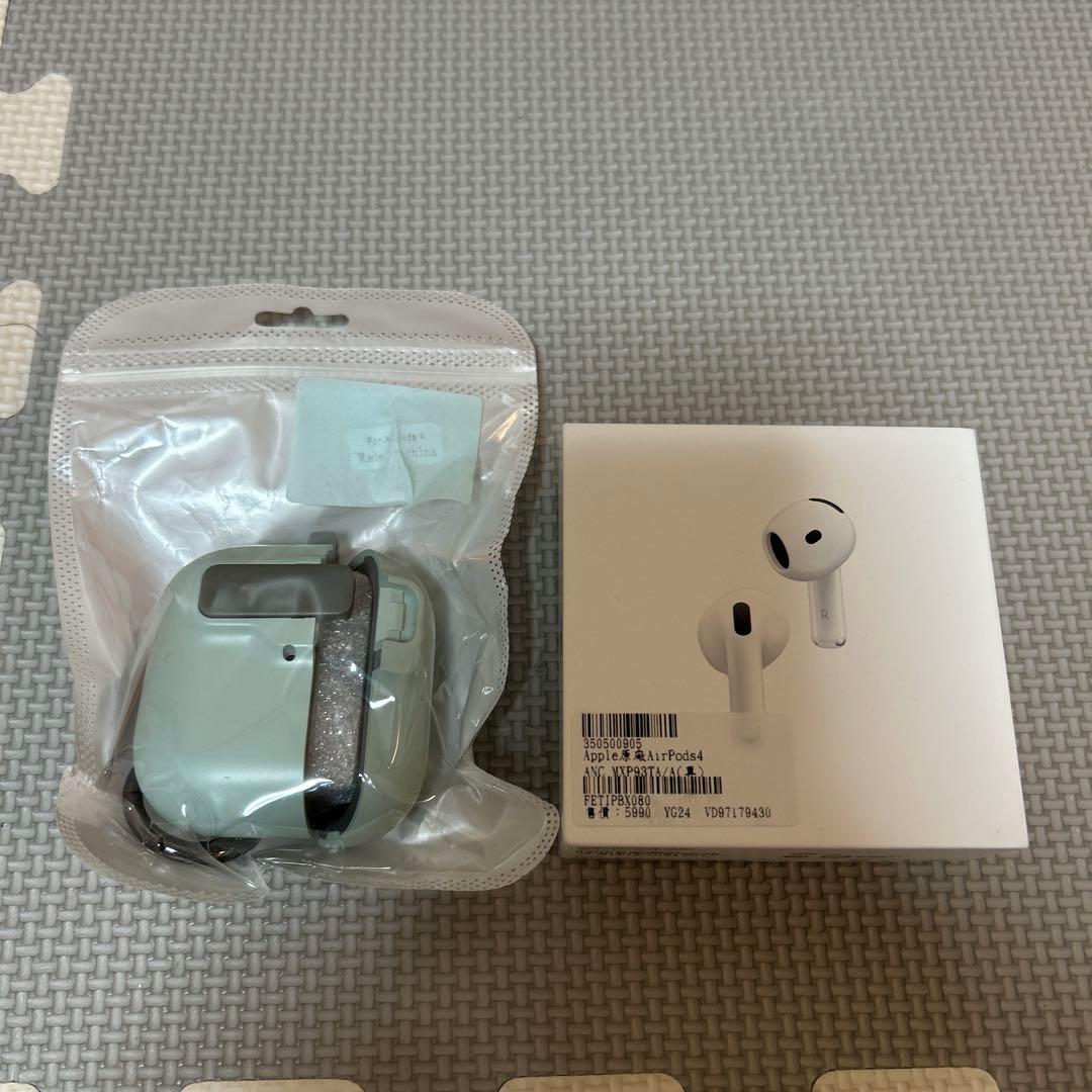新品！Airpods4 MXP93TA/A ノイズキャンセリング付き最新機種