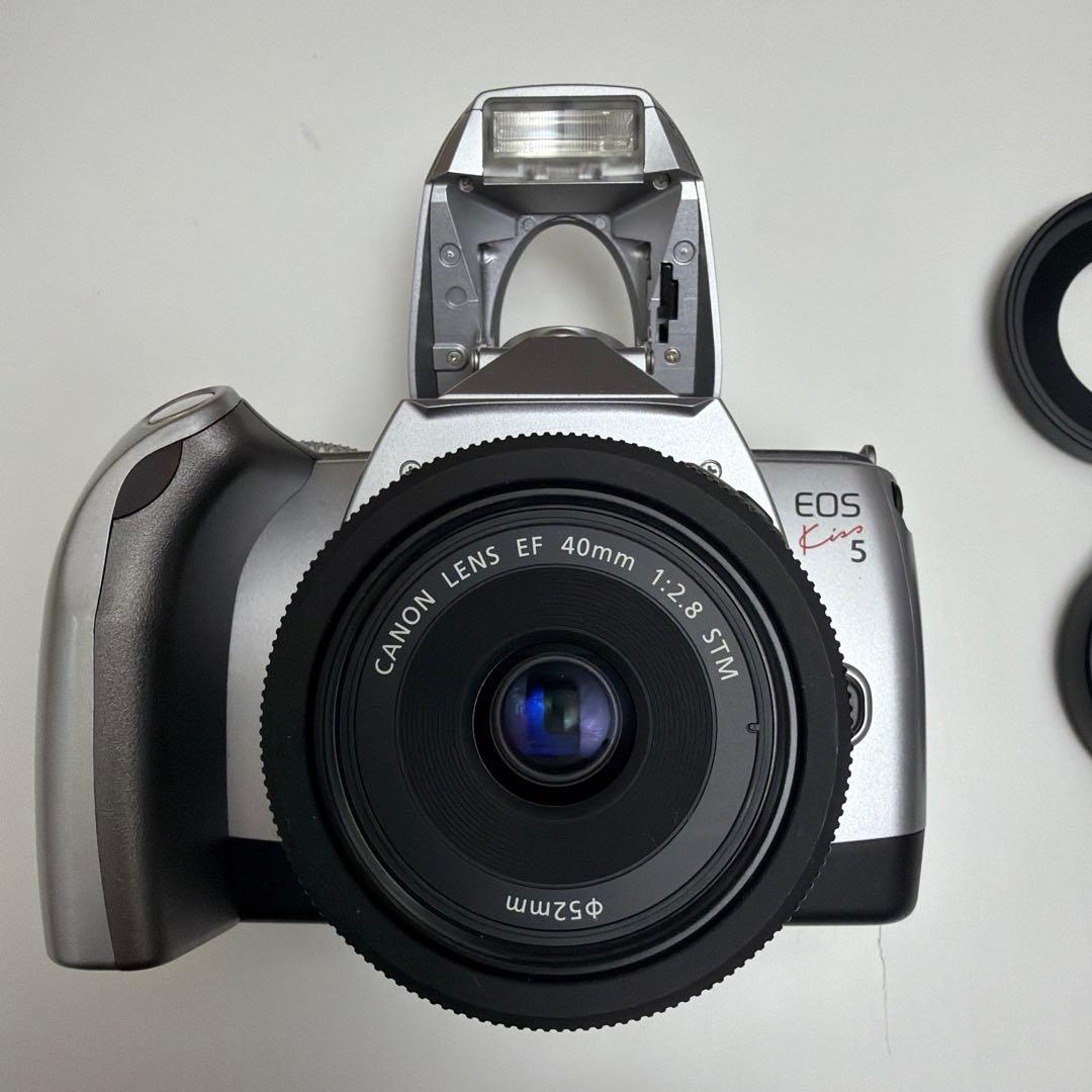 ★美品★ EOS kiss5 EF40mmF2.8 フィルムカメラセット