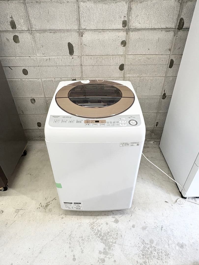 SHARP 2020年 10キロ 洗濯機 分解洗浄商品 大容量
