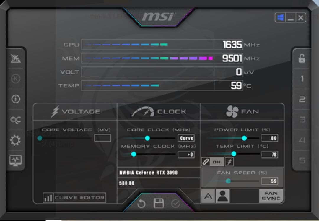 グラフィックボード・グラボ・ビデオカード GALAKURO GeForce RTX 3090
