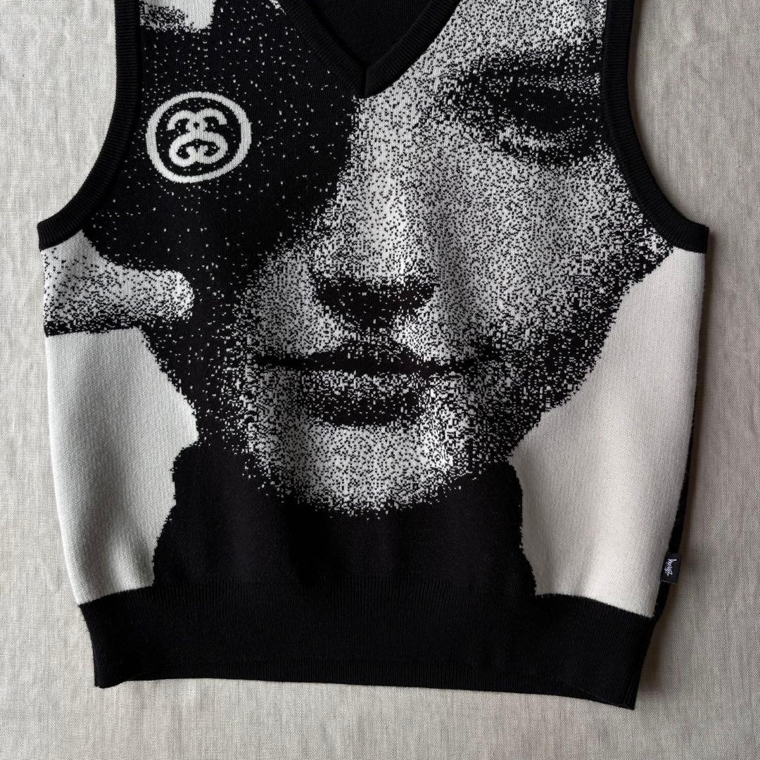 Stussy Photo Jacquard Vest フォト ジャカード ベスト