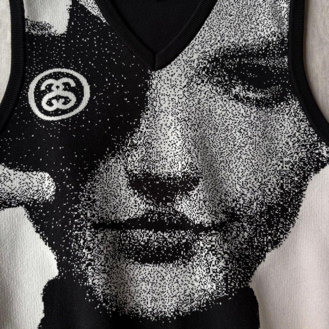 Stussy Photo Jacquard Vest フォト ジャカード ベスト