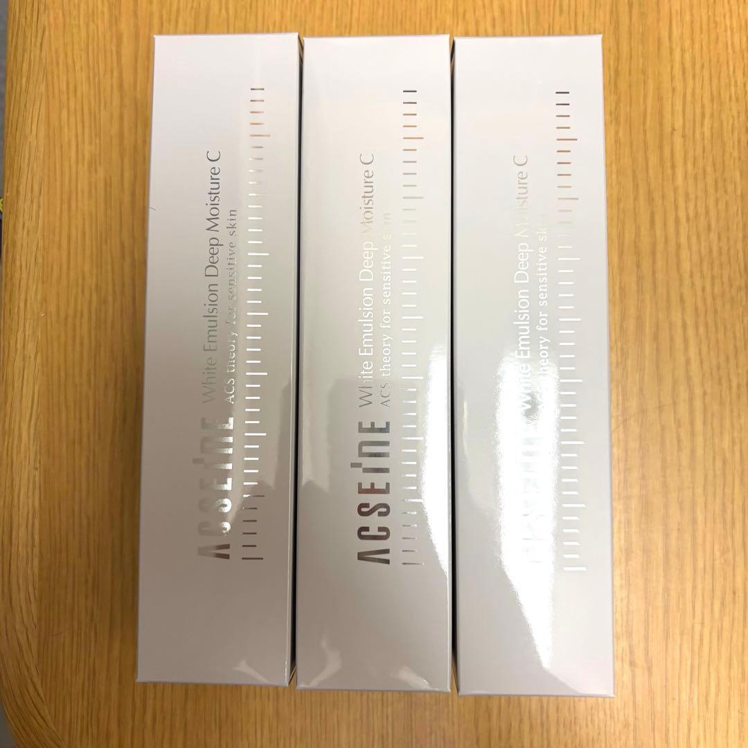 アクセーヌ ホワイトエマルジョンディープモイスチュアC 3本セット