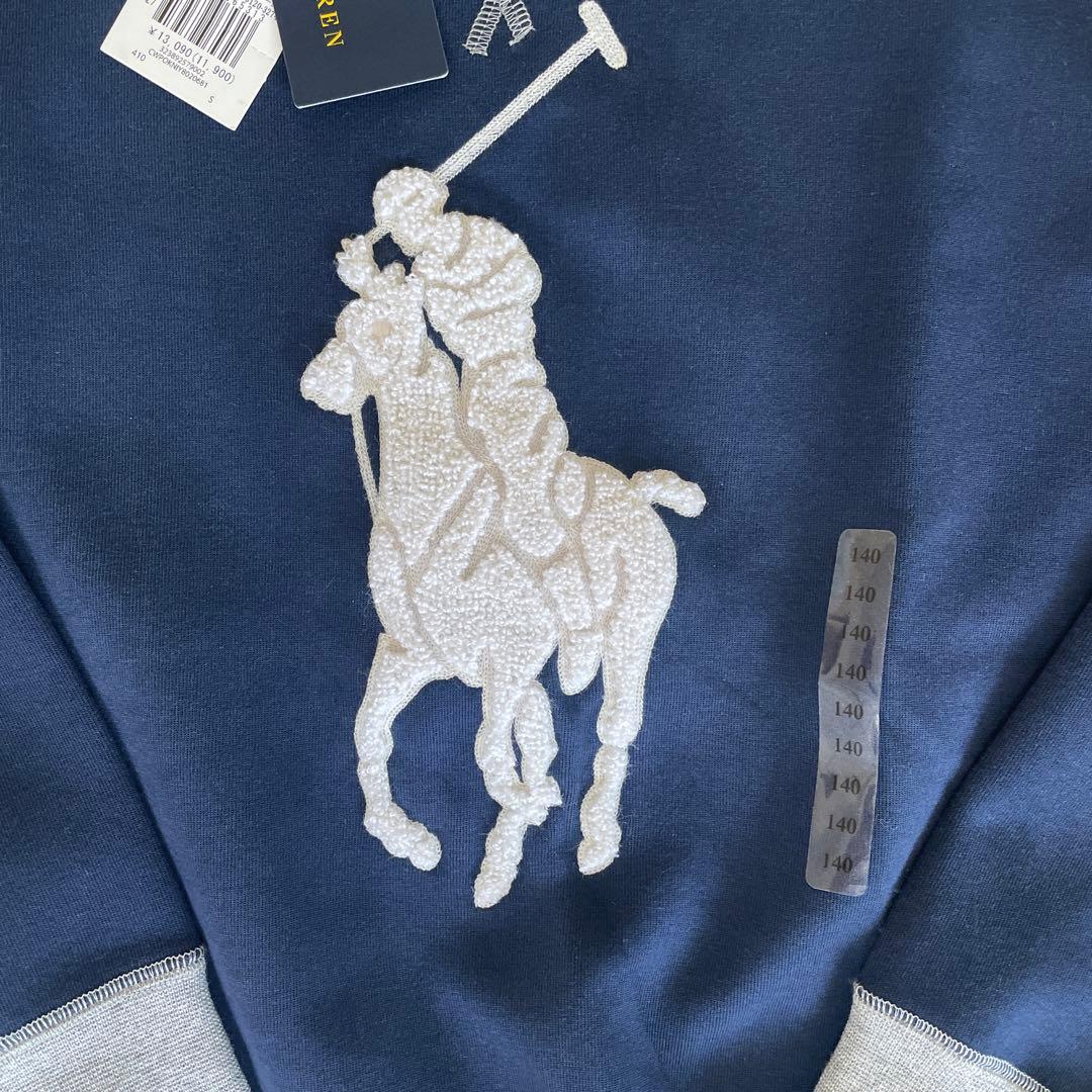 【新品未使用】Polo Ralph Lauren トレーナー 140/S