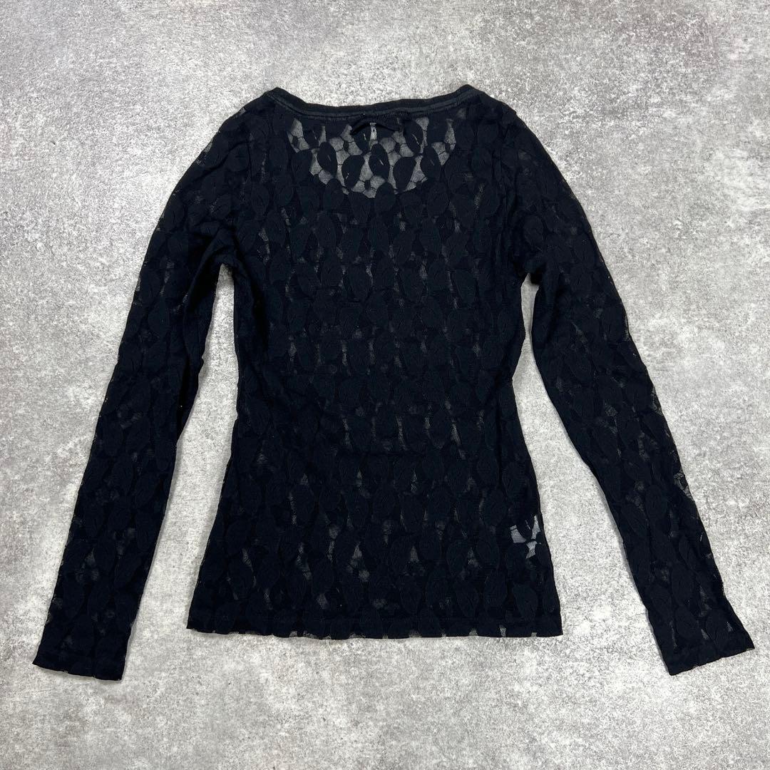 ジャンポールゴルチエ シースルー パワーネット ブラック レディース