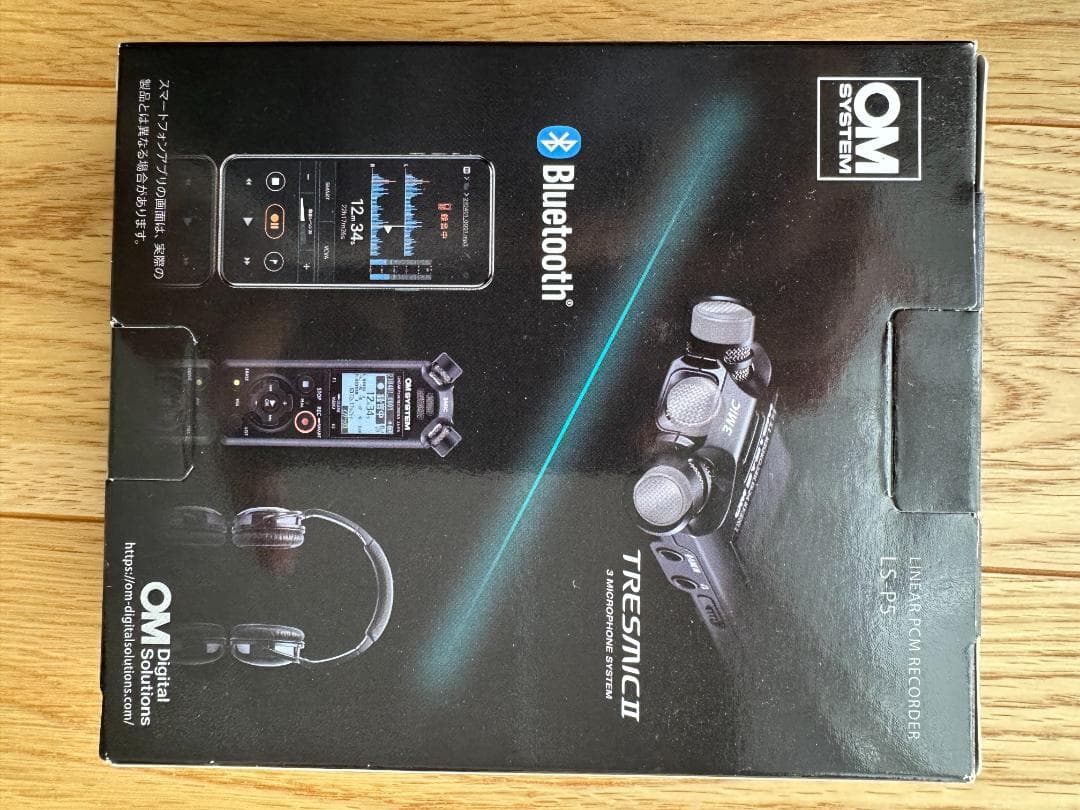 OM SYSTEM★LS-P5★リニアPCMレコーダーハイレゾPCM録音16GB