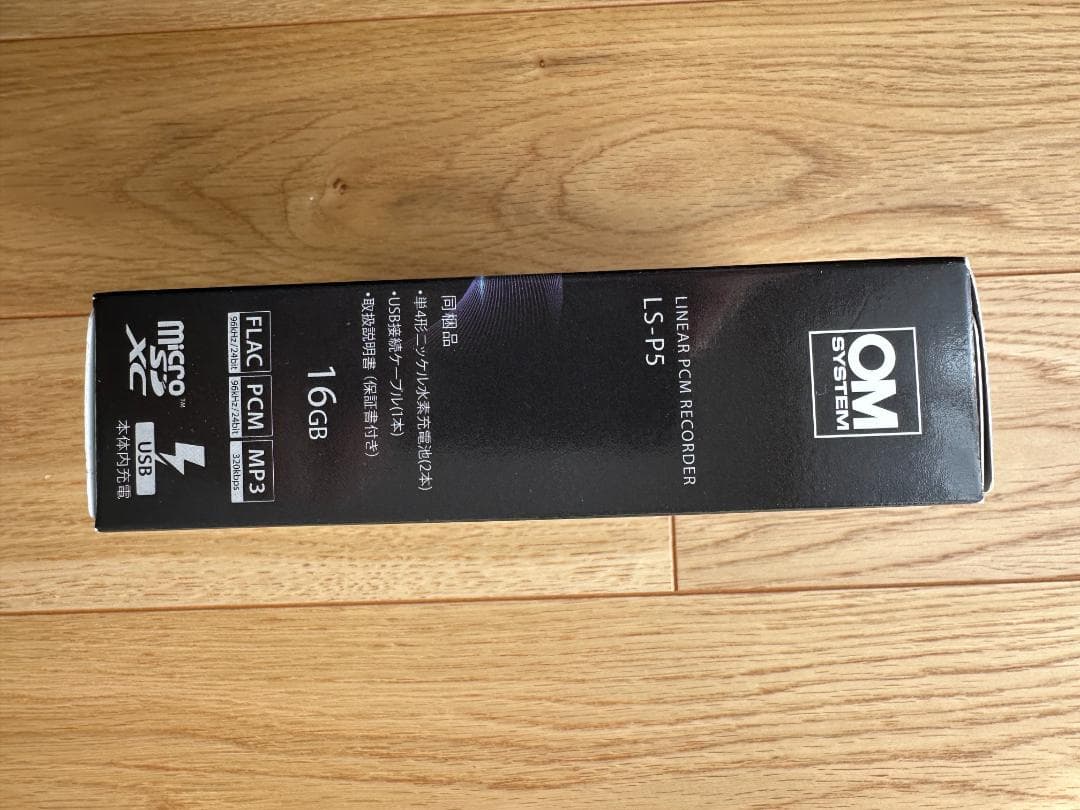 OM SYSTEM★LS-P5★リニアPCMレコーダーハイレゾPCM録音16GB