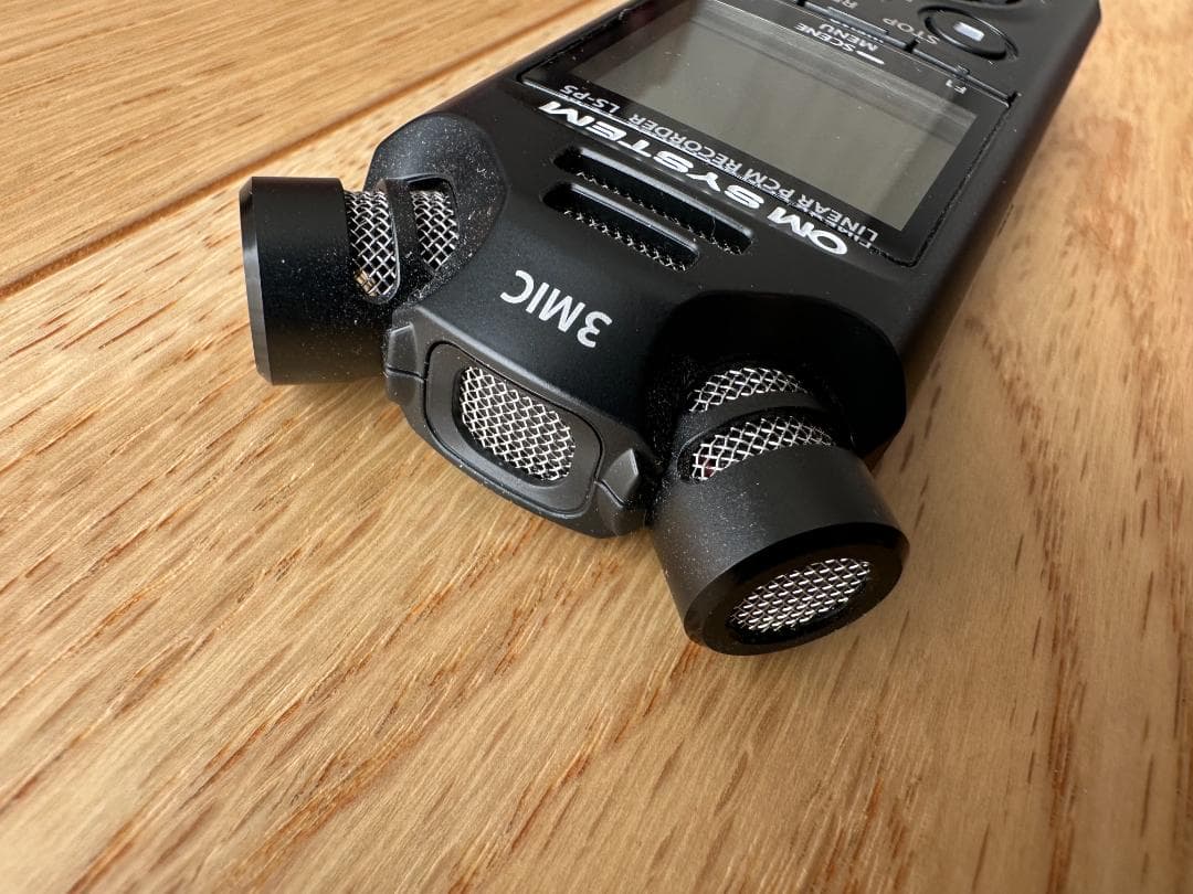 OM SYSTEM★LS-P5★リニアPCMレコーダーハイレゾPCM録音16GB