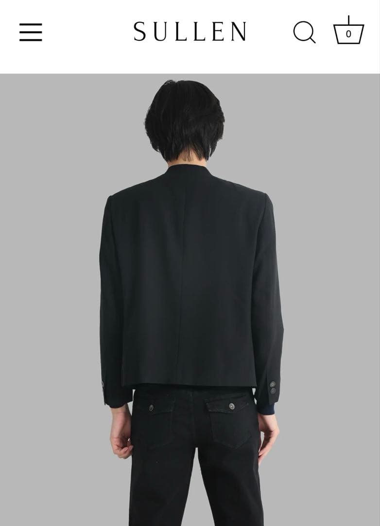 ジャケット・アウター ISSEY MIYAKE MAO COLLAR PLEATS JACKET
