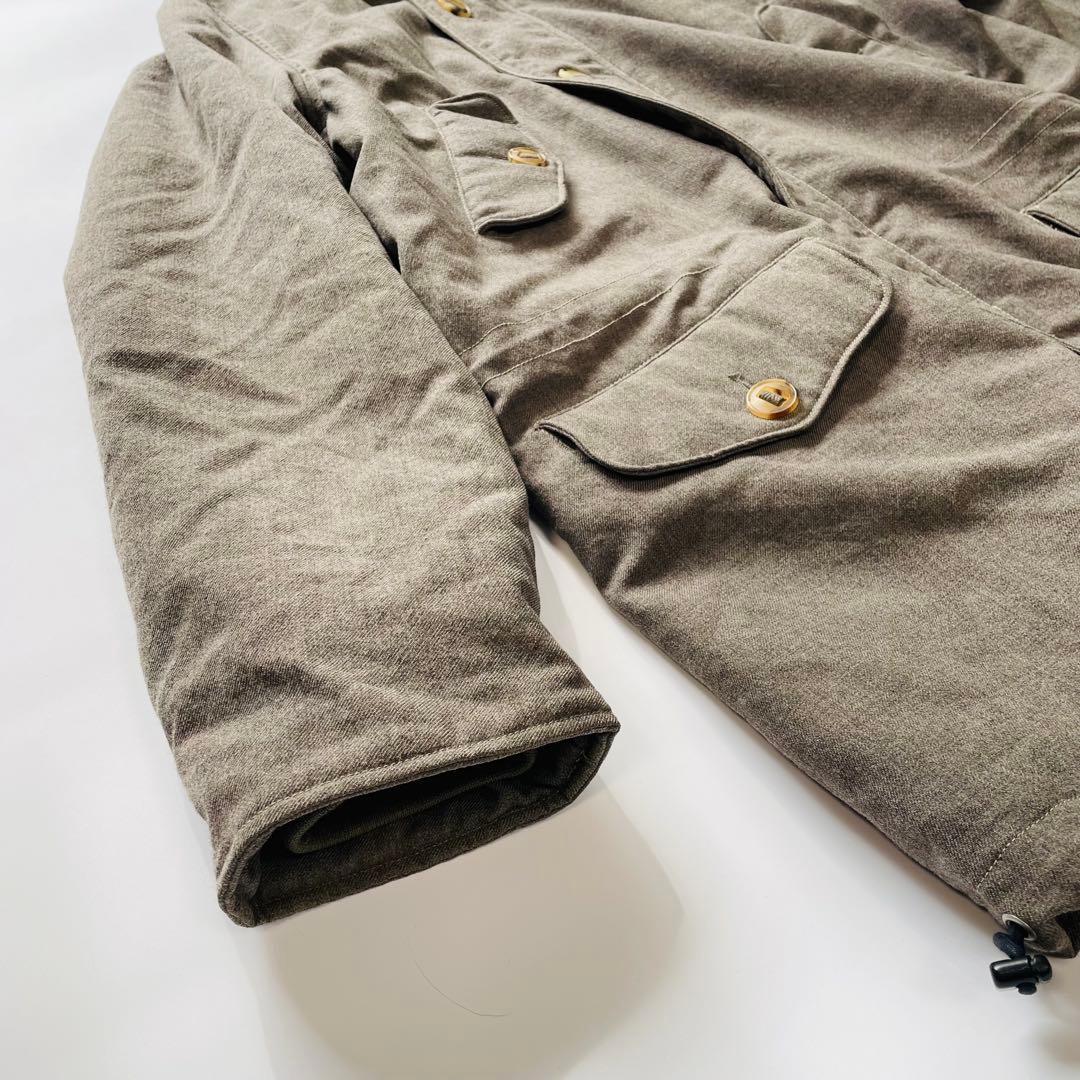 マーガレットハウエル MHL. フィッシュテール モッズコート フーディー L