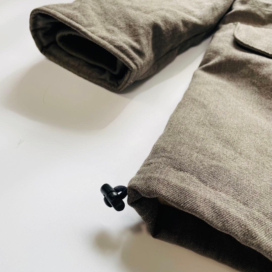 マーガレットハウエル MHL. フィッシュテール モッズコート フーディー L