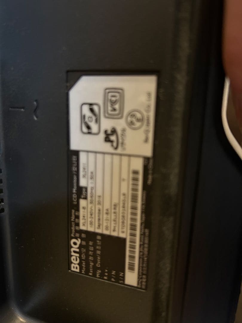 BenQ ゲーミングモニター ディスプレイ ZOWIE XL2411 24インチ