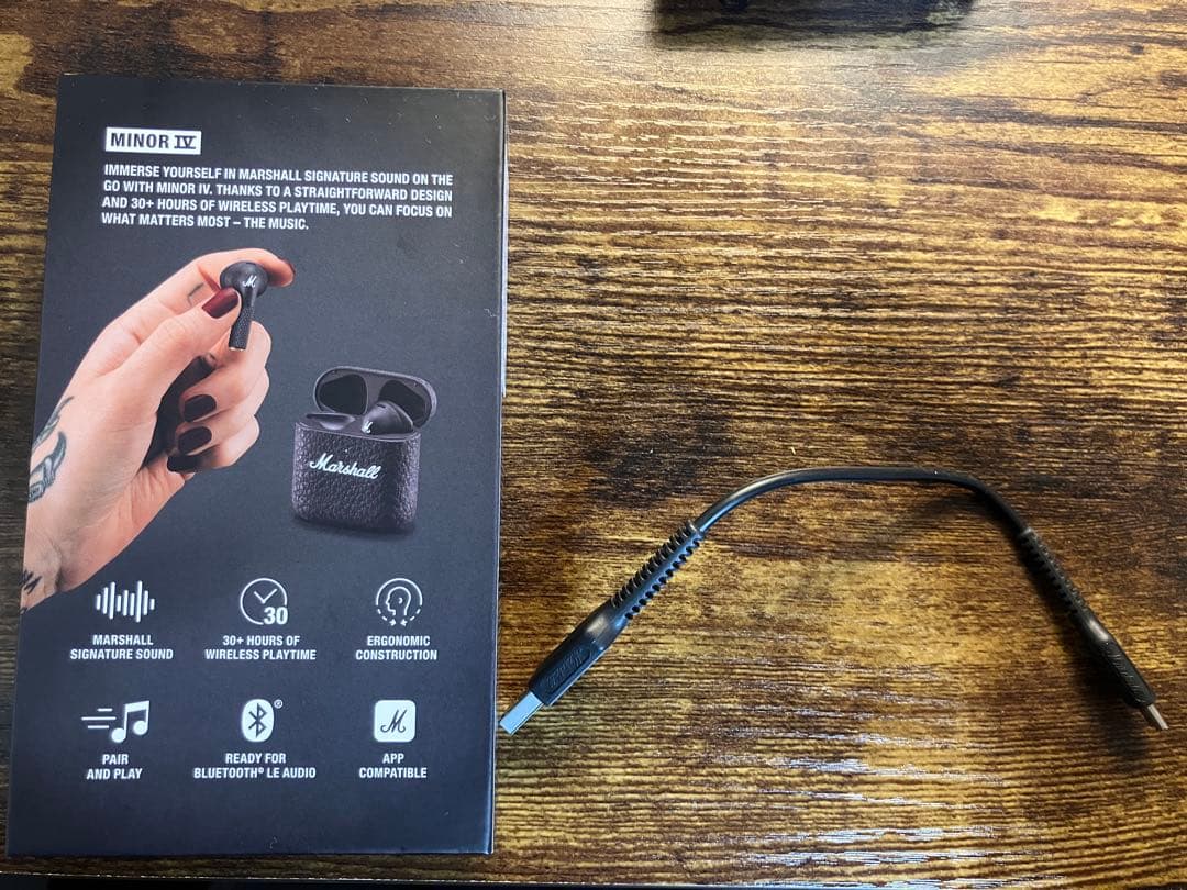 Marshall MinorⅣ ワイヤレスイヤホン