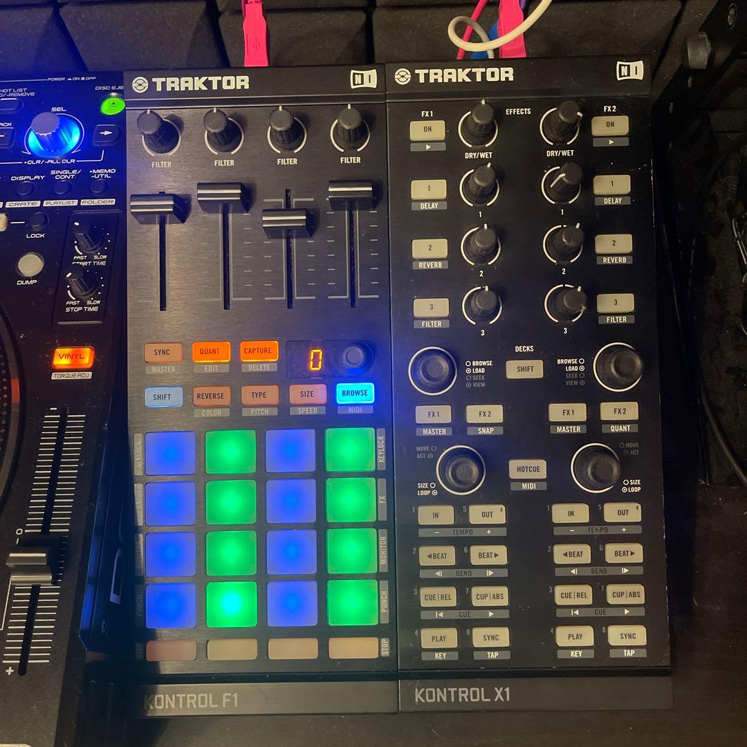 DJ機材 2 x Denon SC3900 + TRAKTOR Z2, F1, X1
