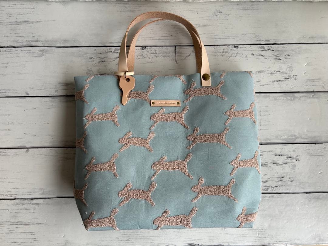 【953】フォロワー500人突破感謝ミナペルホネンrun run runトート