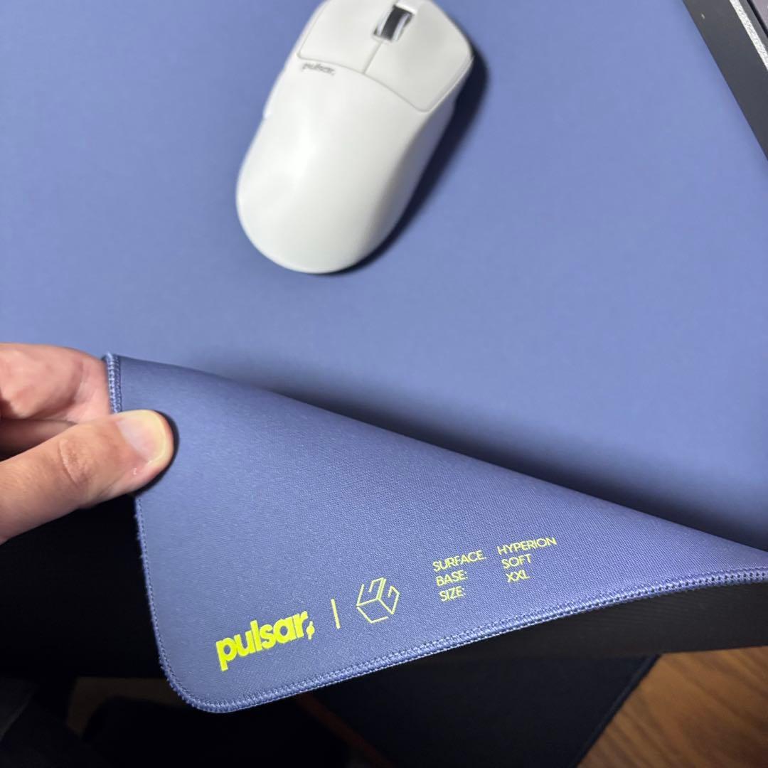 Pulsar Hyperion Soft XXL ゲーミングマウスパッド