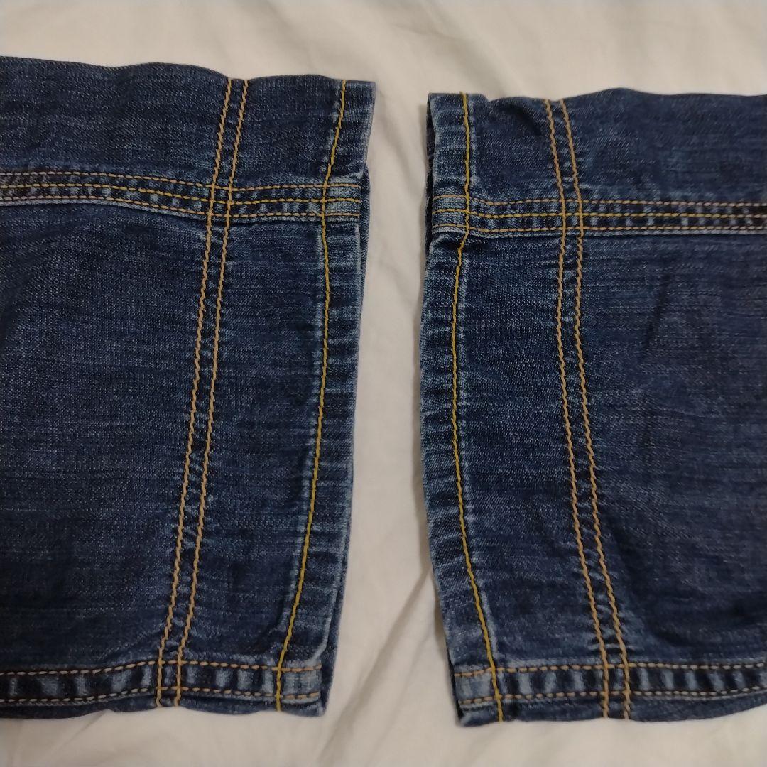 希少 W34 リーバイス502 ペイントデニムパンツ カーゴパンツ ワークパンツ