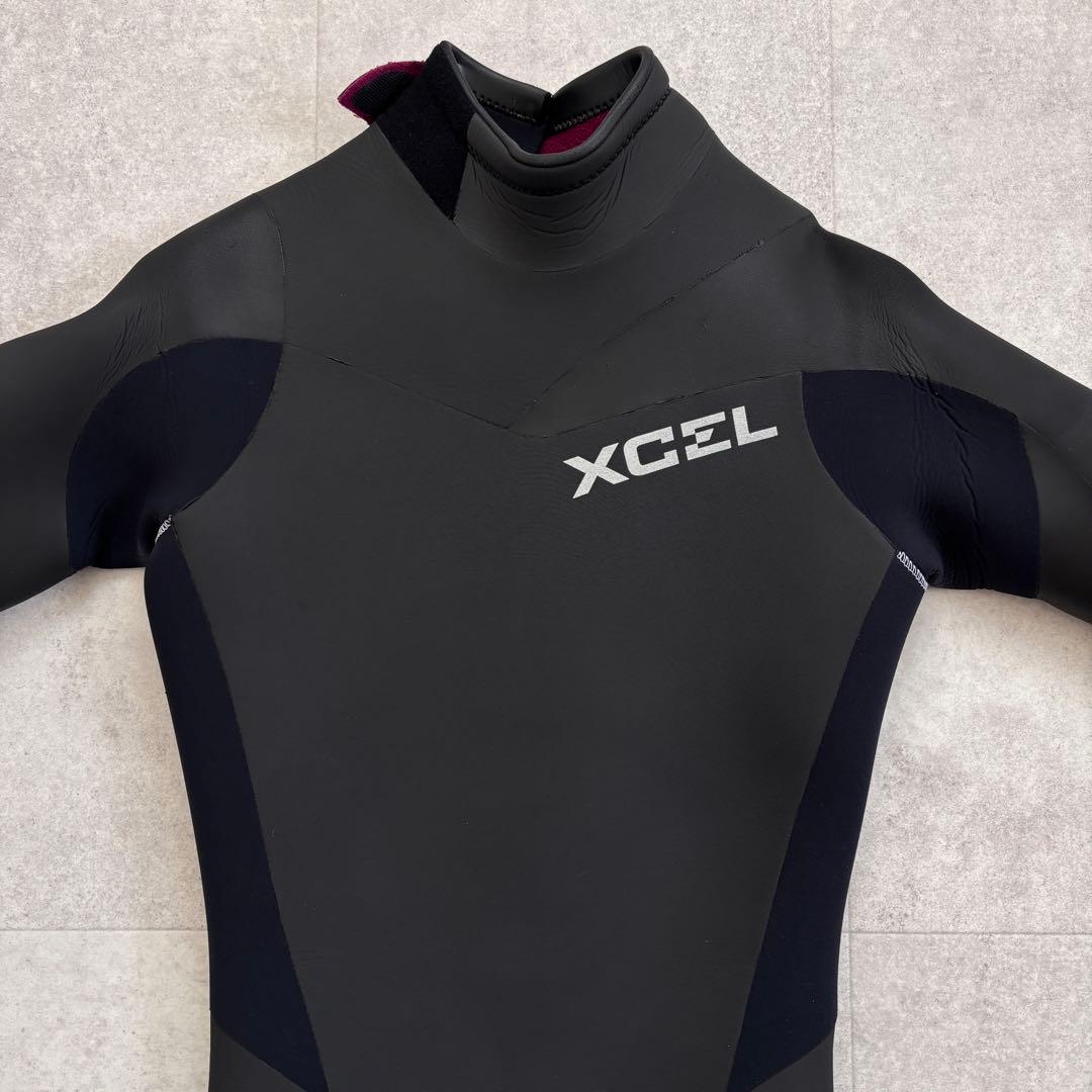 【セミドライエクセル/サーフィン用ウエットスーツ/5×3mm/バックジップ/L