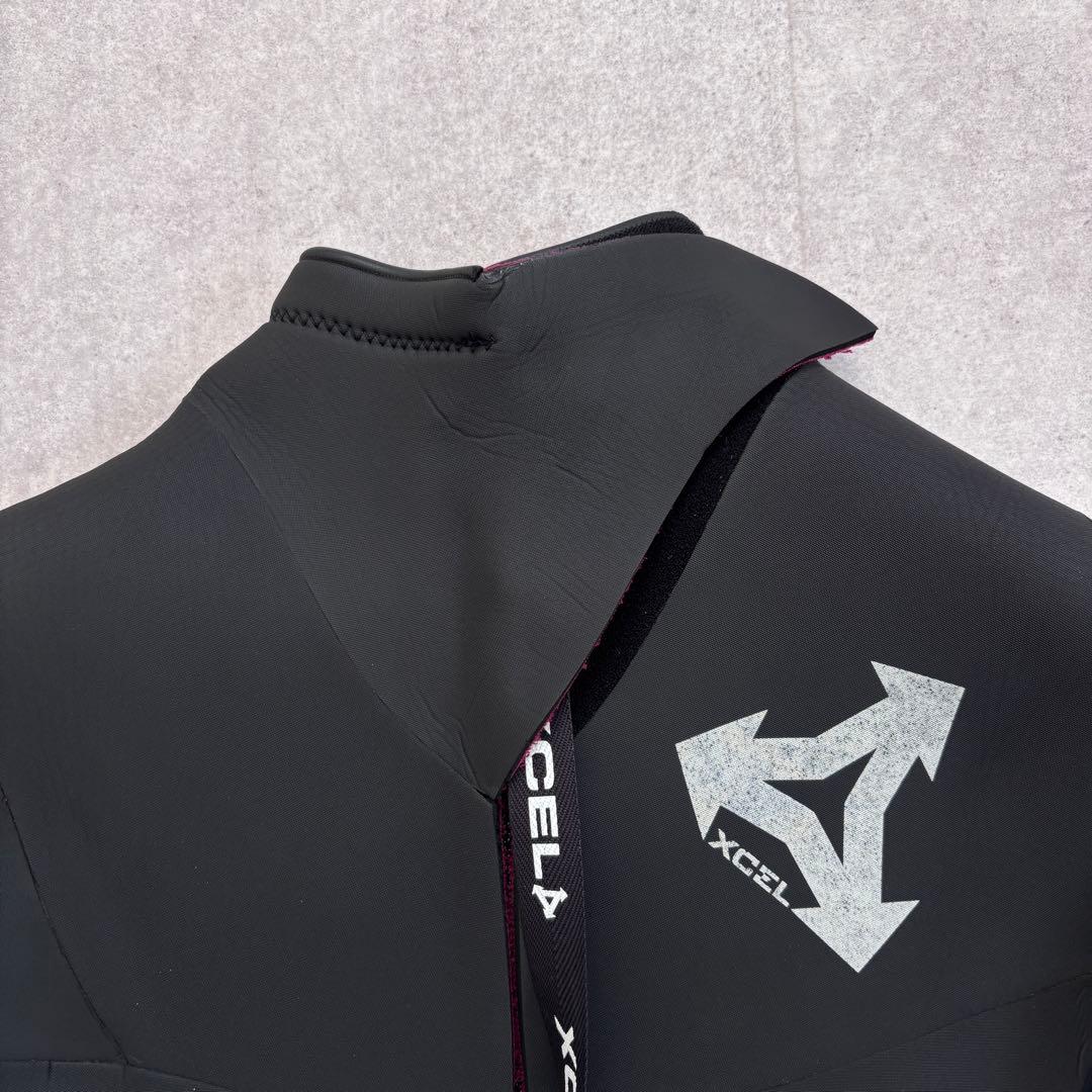 【セミドライエクセル/サーフィン用ウエットスーツ/5×3mm/バックジップ/L