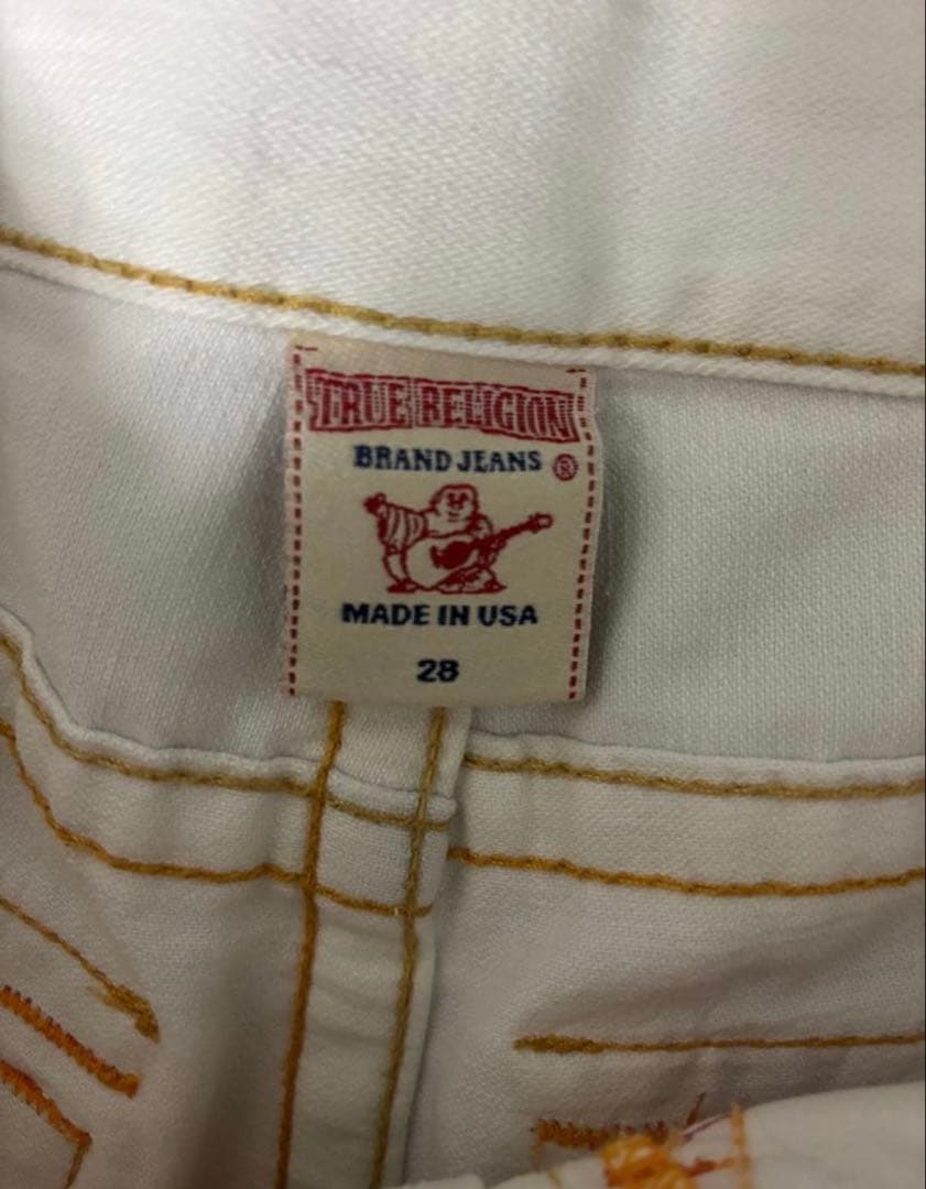 True Religion ホワイトデニム 28