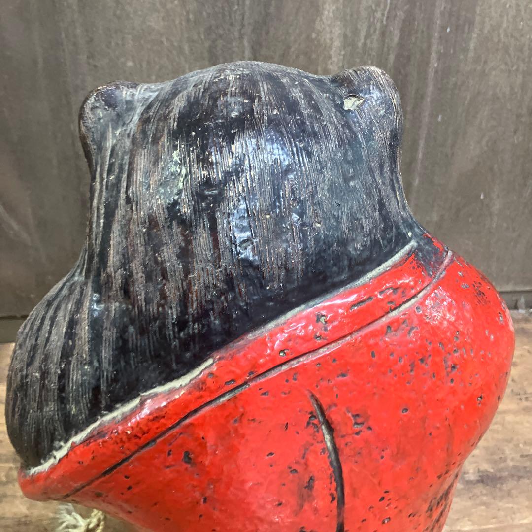 昭和レトロ 狸の置物 タヌキ 狸 大型 古民具 古民家 古道具 縁起物 置物