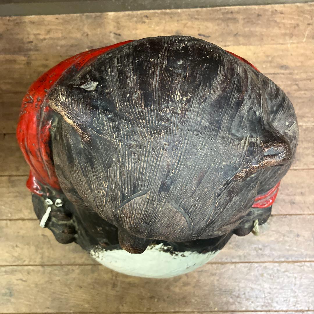 昭和レトロ 狸の置物 タヌキ 狸 大型 古民具 古民家 古道具 縁起物 置物