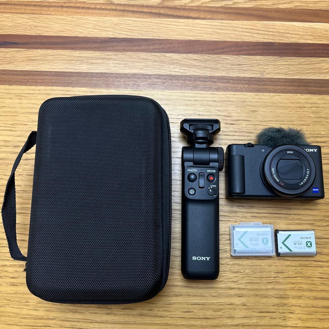【即日発送】SONY VLOGCAM ZV-1＋シューティンググリップ