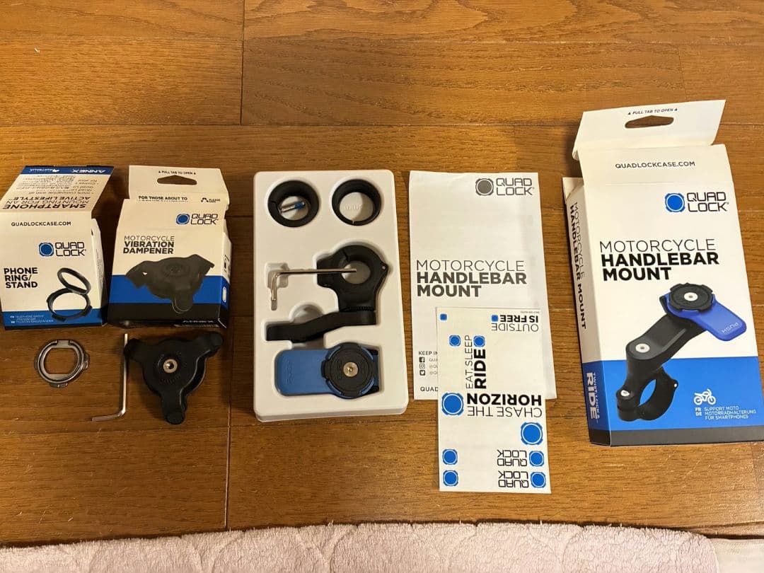 QUAD LOCK バイク用ハンドルマウントセット