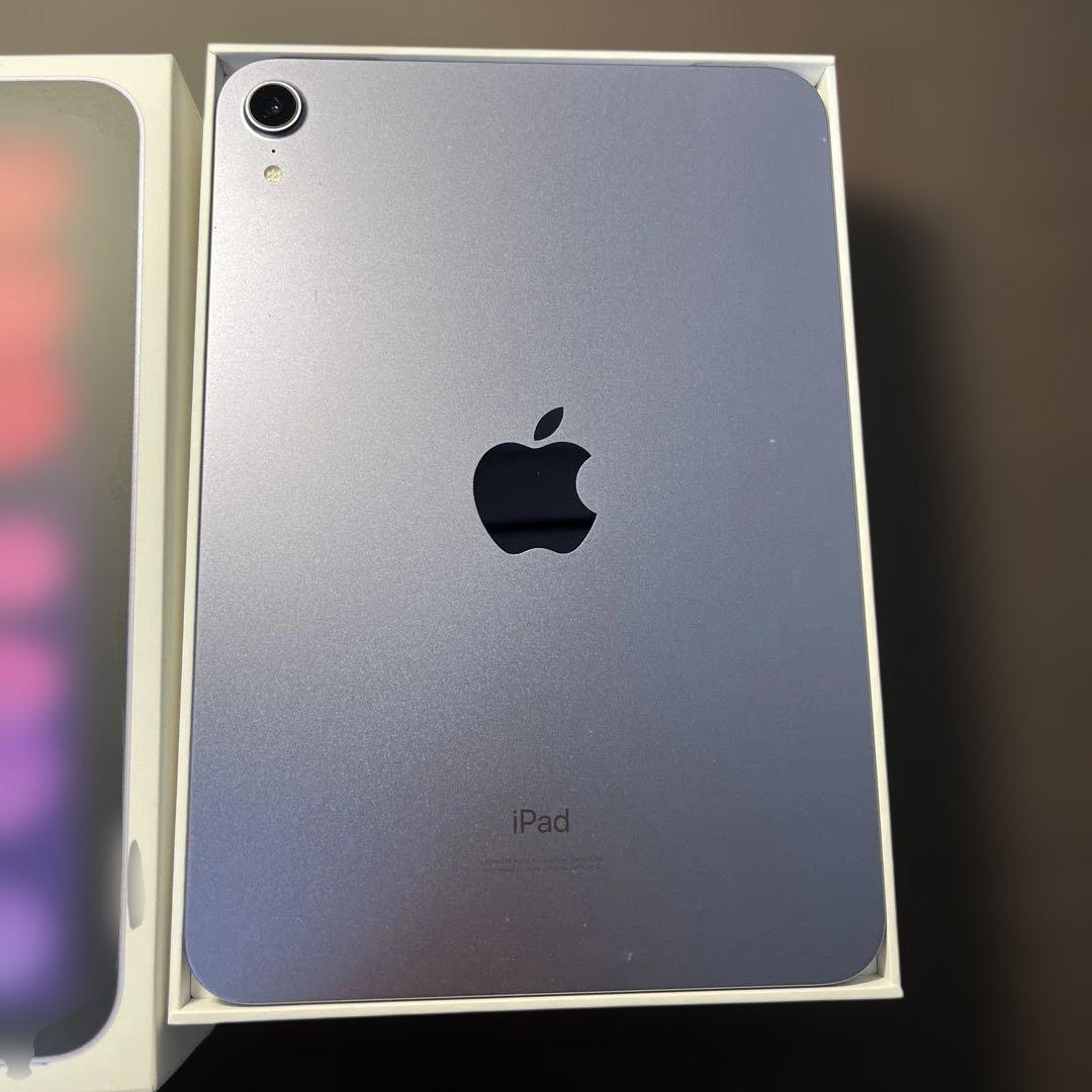 Apple iPad mini (第6世代) パープル 箱付き
