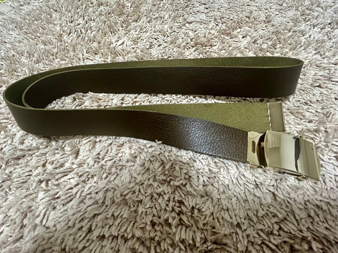 ウィムガゼット 【Hoaw.】 レザーガチャベルト/ ダークブラウン