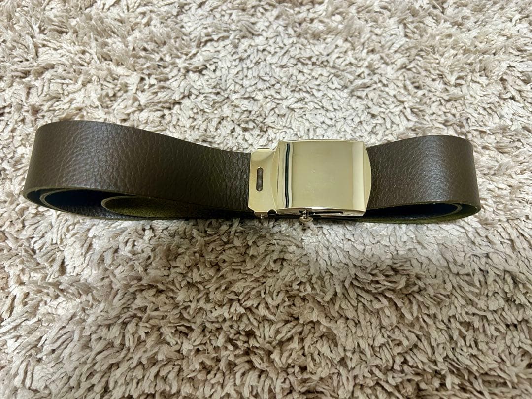 ウィムガゼット 【Hoaw.】 レザーガチャベルト/ ダークブラウン