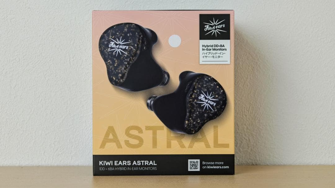 Kiwi Ears Astral 1DD+6BA イヤホン