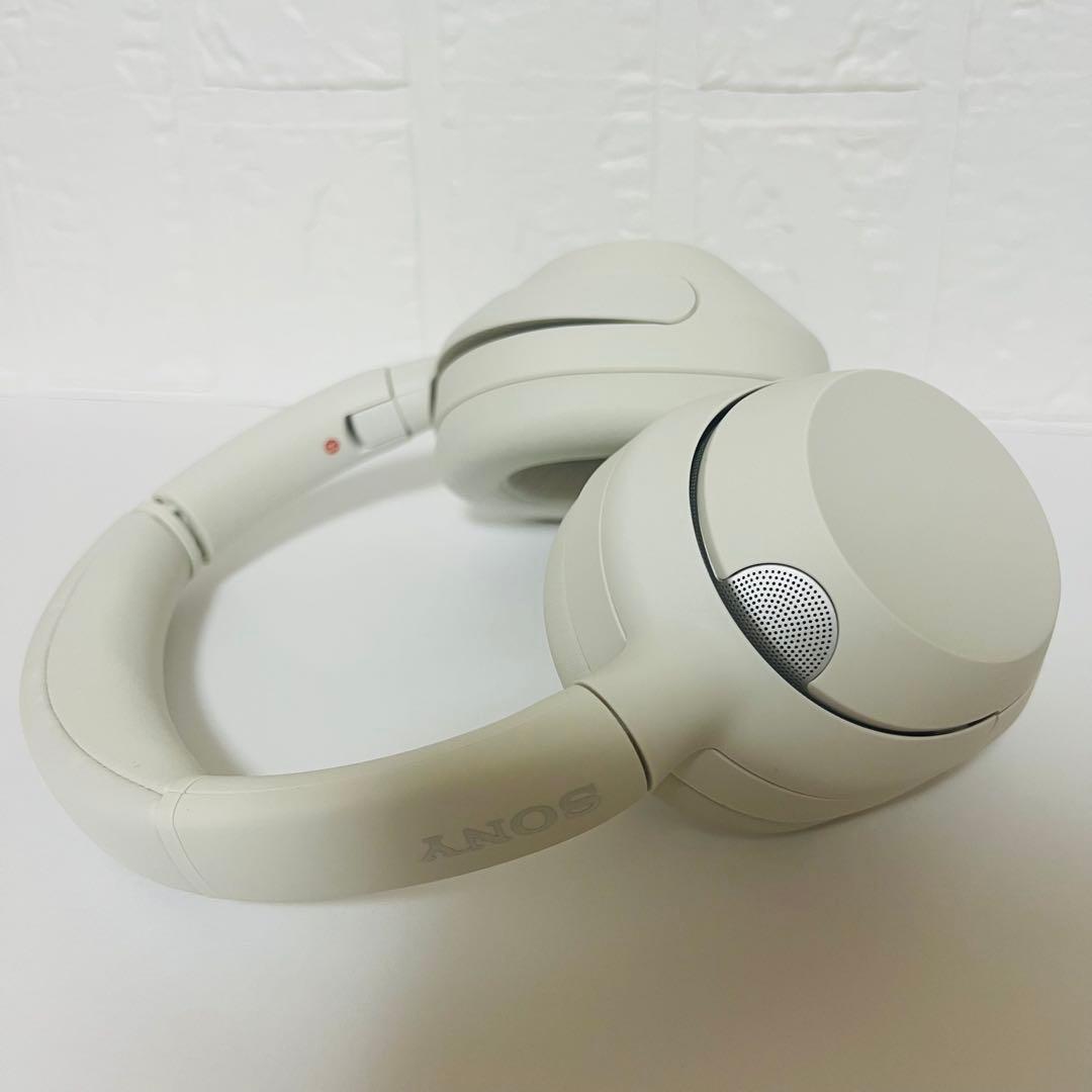 【未使用に近い】SONY WH-ULT900N ワイヤレスヘッドホン ホワイト