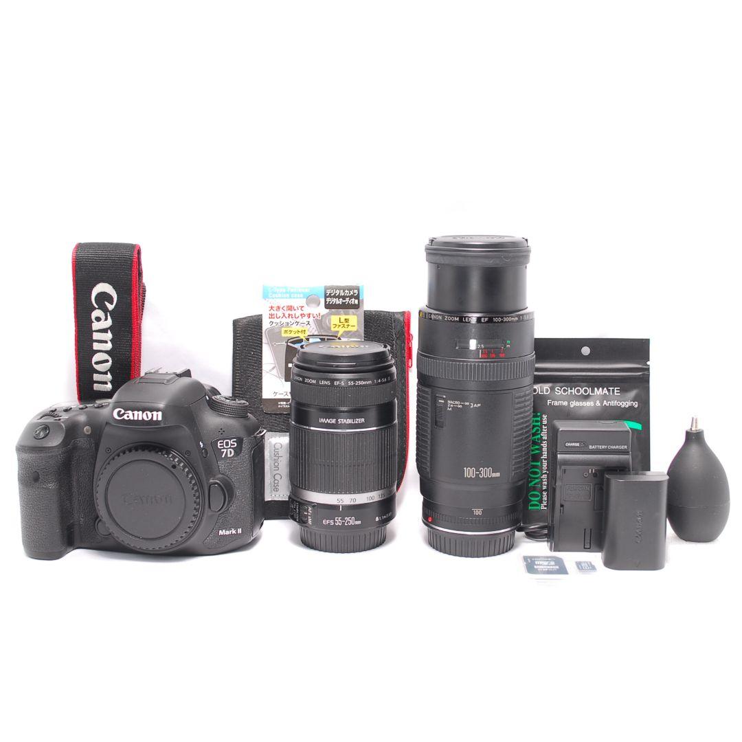 ❤即購入1000円OFF❤ Canon 7D Mark Ⅱ ダブル望遠レンズ