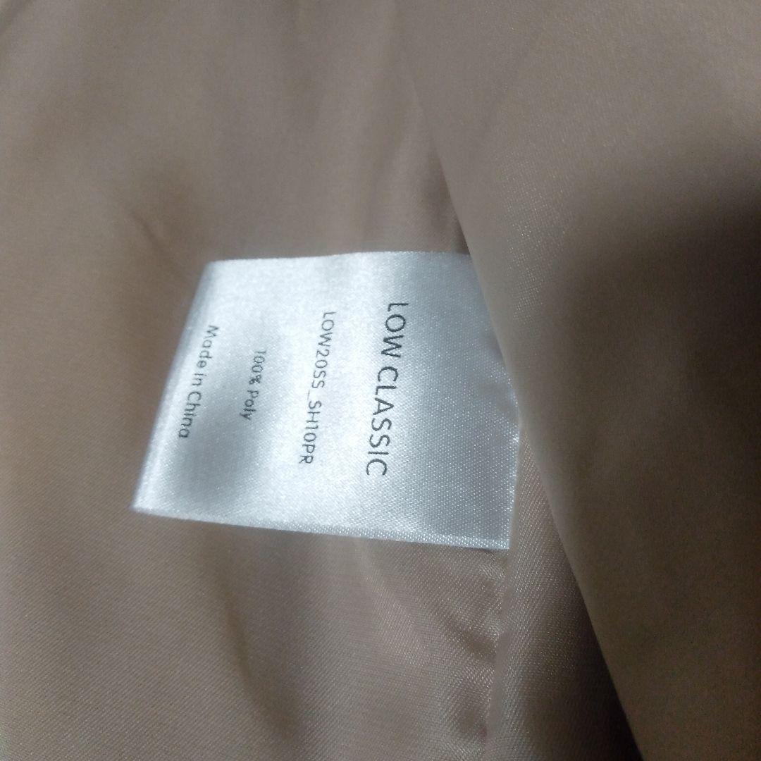 ロウクラシック　Low classic ノーカラージャケット　ベスト　L