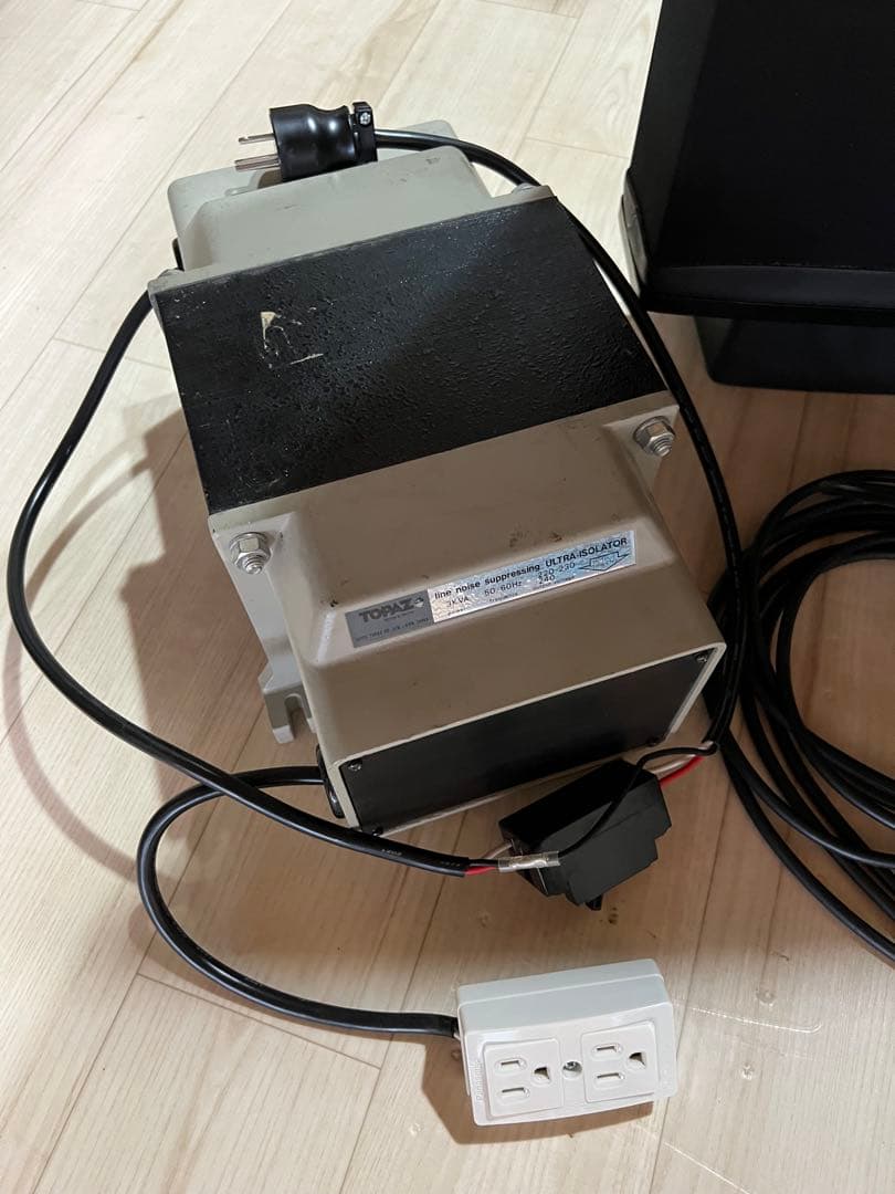 たけどん　QUAD ESL-63PRO スピーカー　昇圧トランス付