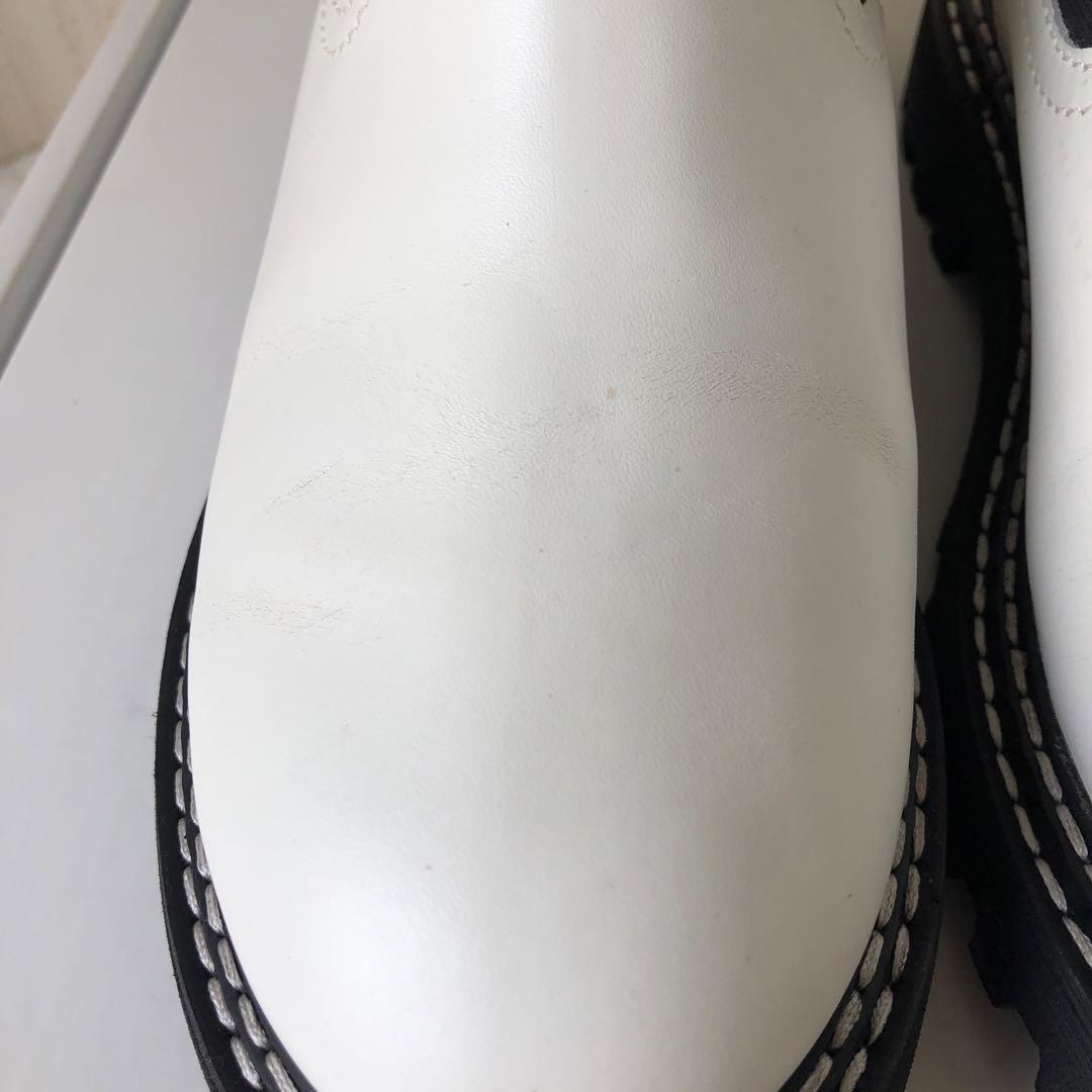 GALERIE VIE LOVO サイドゴアブーツ ホワイト 37