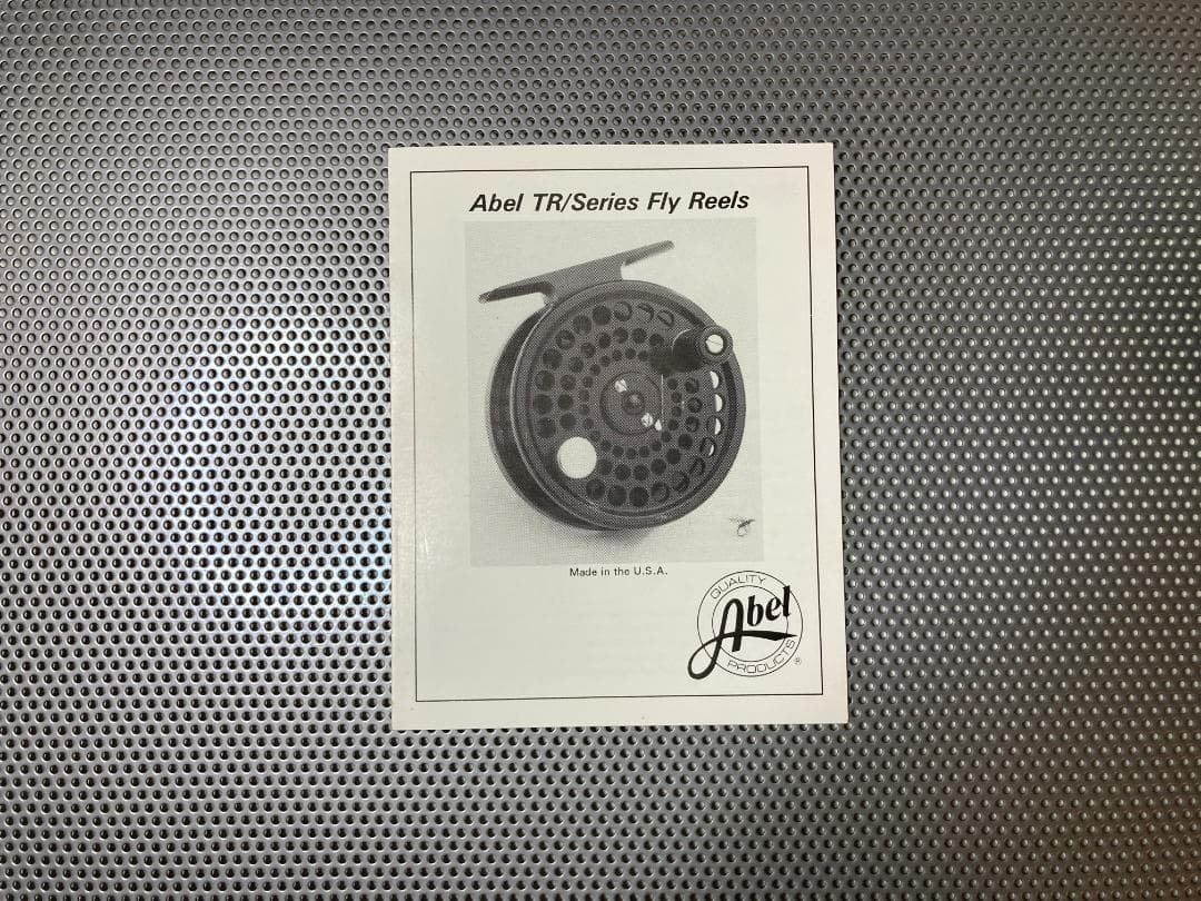 Abel TR1 フライリール　ブラック　　w/ゴールド交換スプール