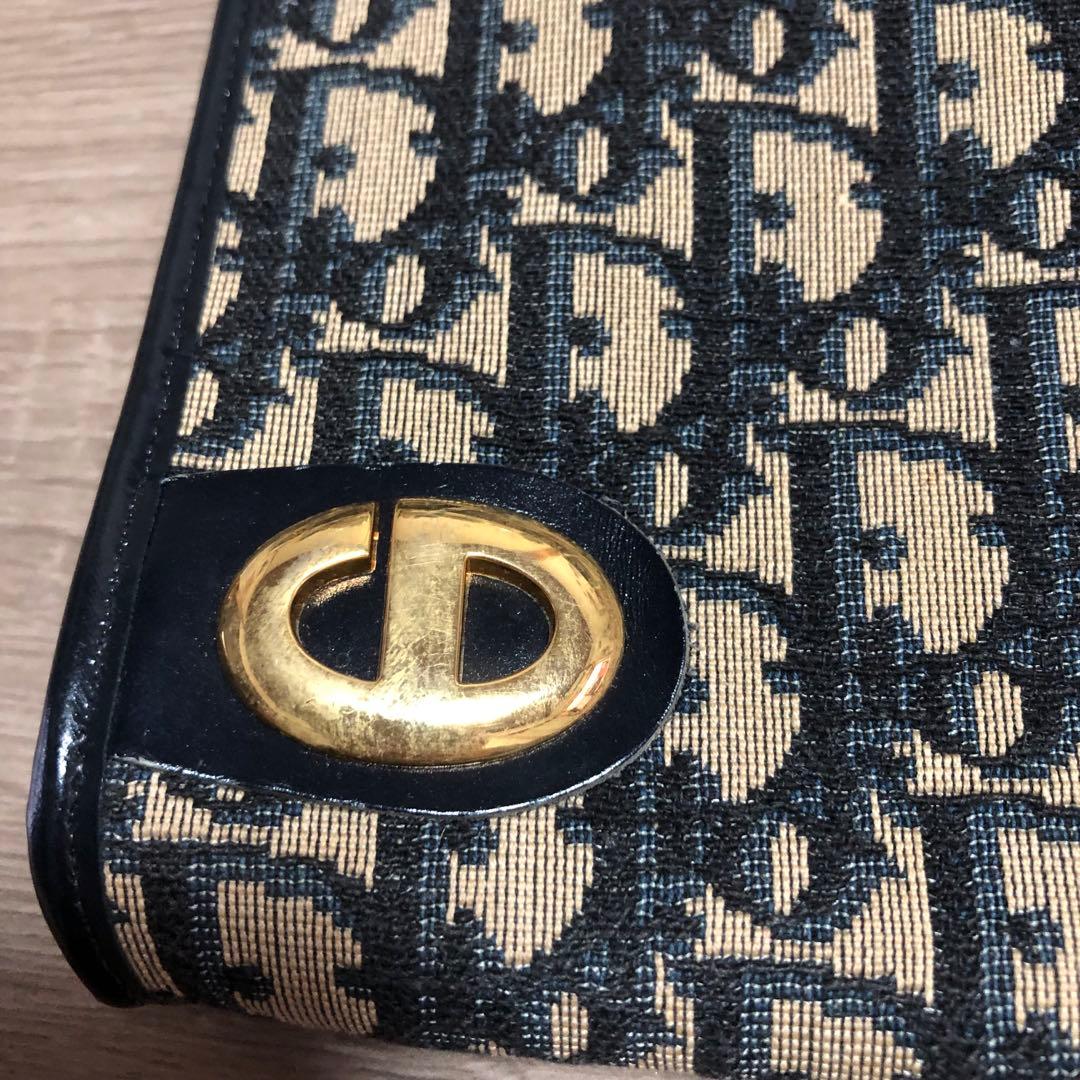 クリスチャン ディオール クラッチバッグ トロッター CDロゴ ヴィンテージ