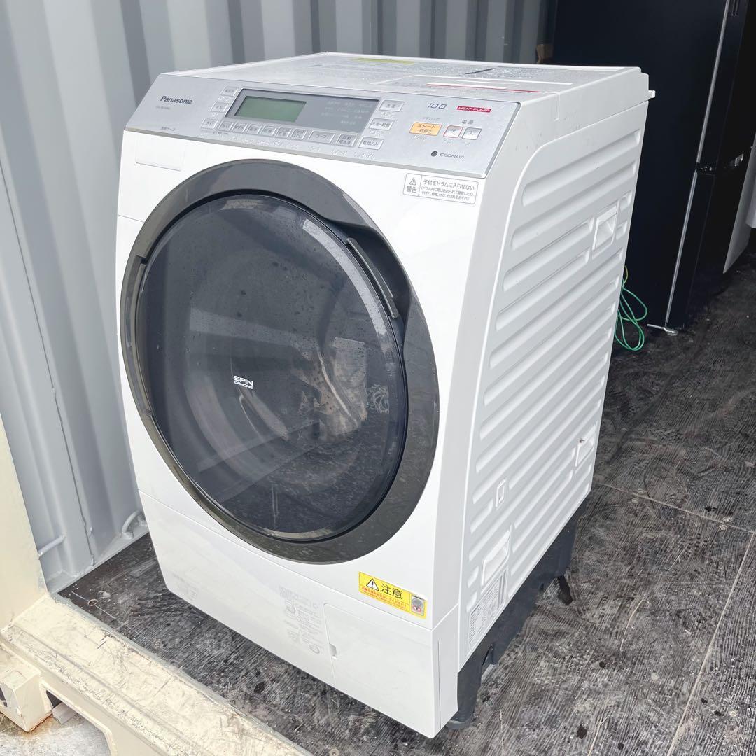 59取付無料！パナソニック熱乾燥搭載！スタイリッシュ10kgドラム式洗濯機