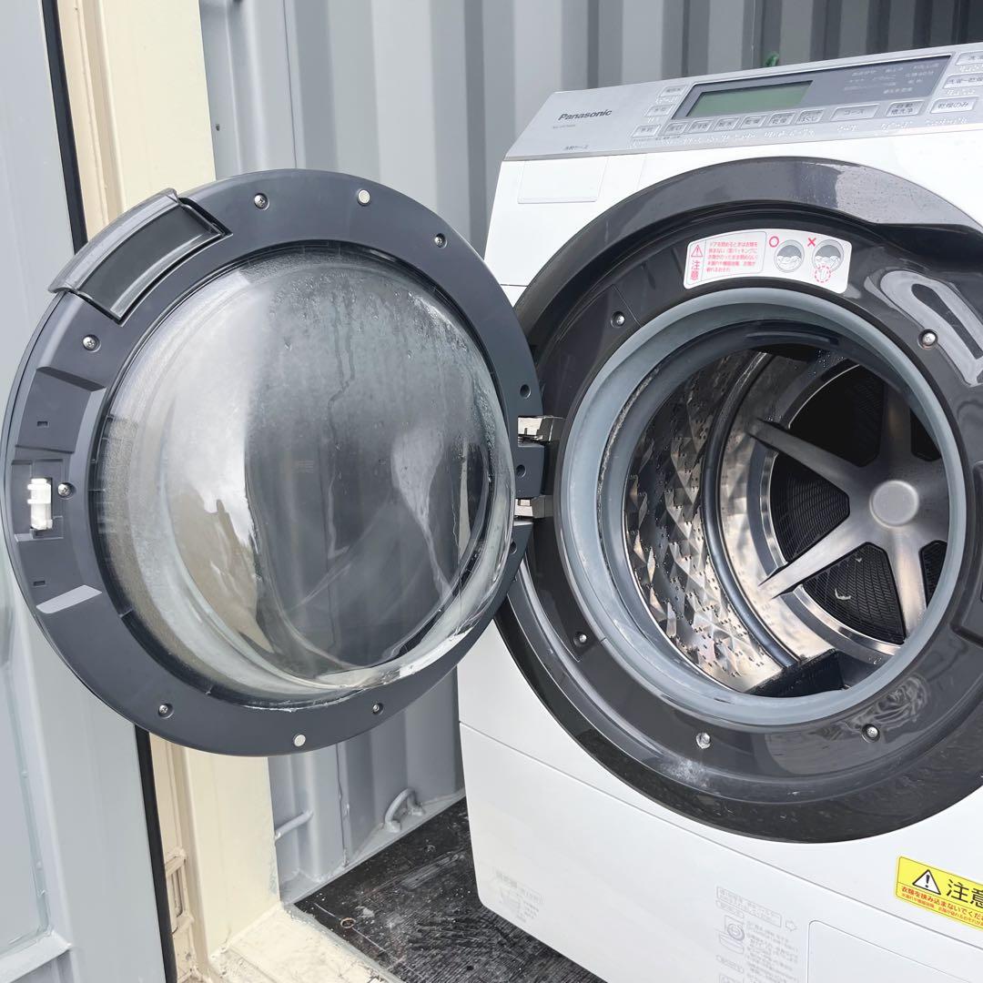 59取付無料！パナソニック熱乾燥搭載！スタイリッシュ10kgドラム式洗濯機