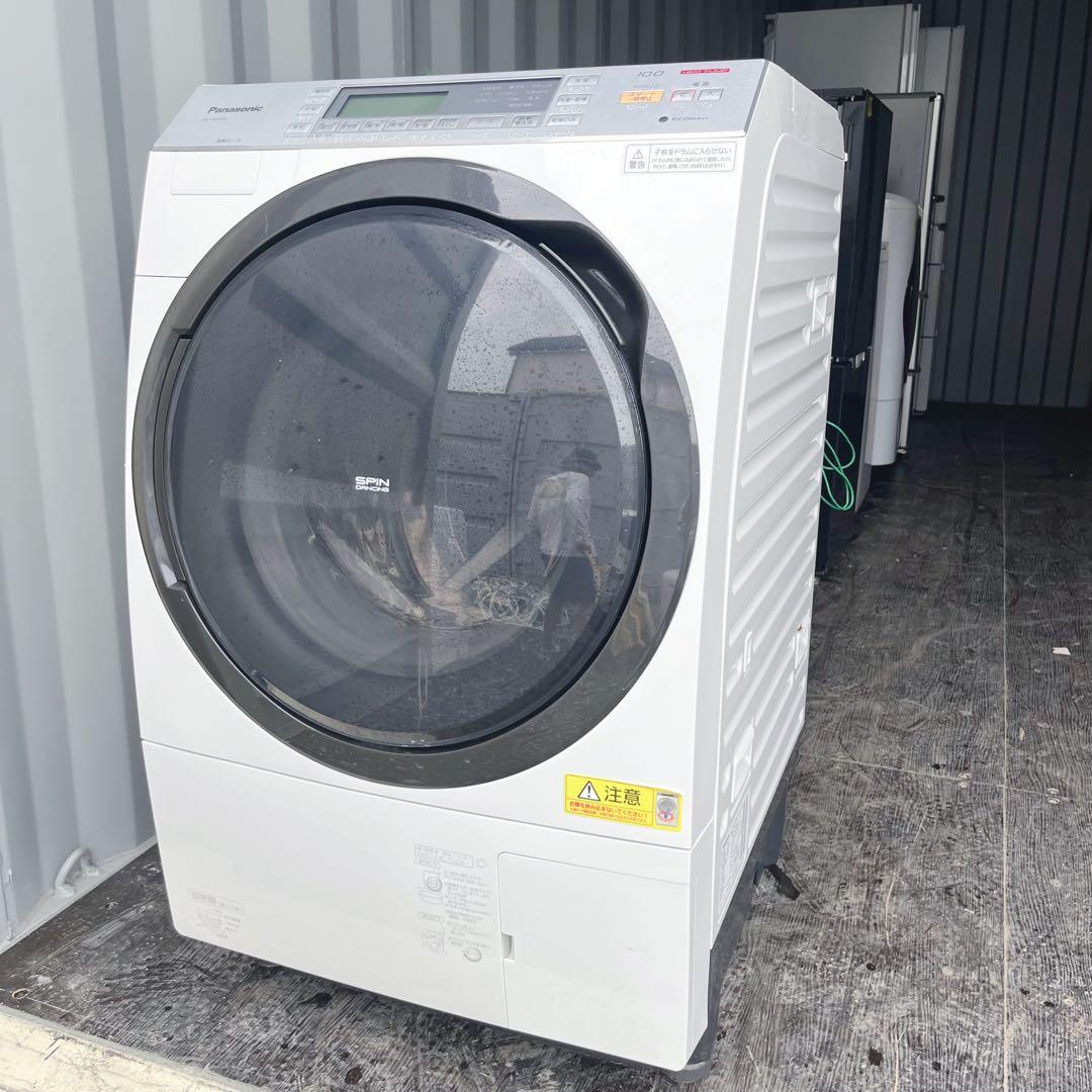59取付無料！パナソニック熱乾燥搭載！スタイリッシュ10kgドラム式洗濯機