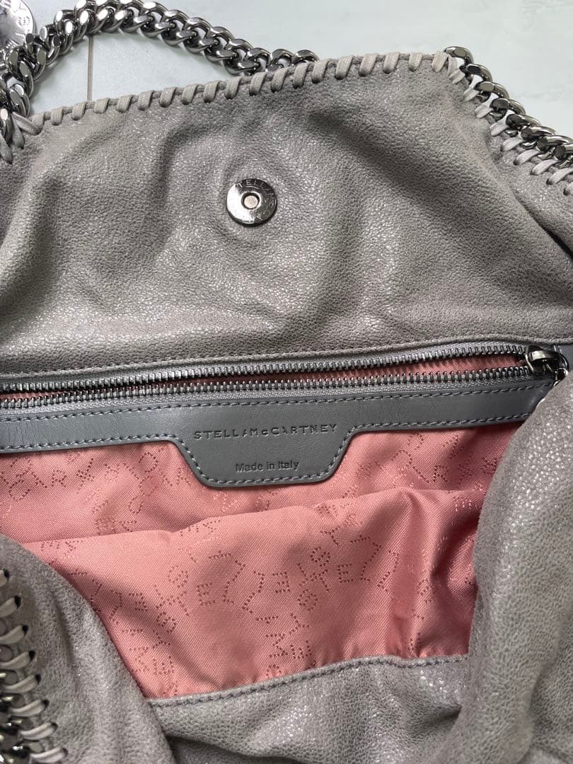 Stella McCartney スエードトートバッグ グレー