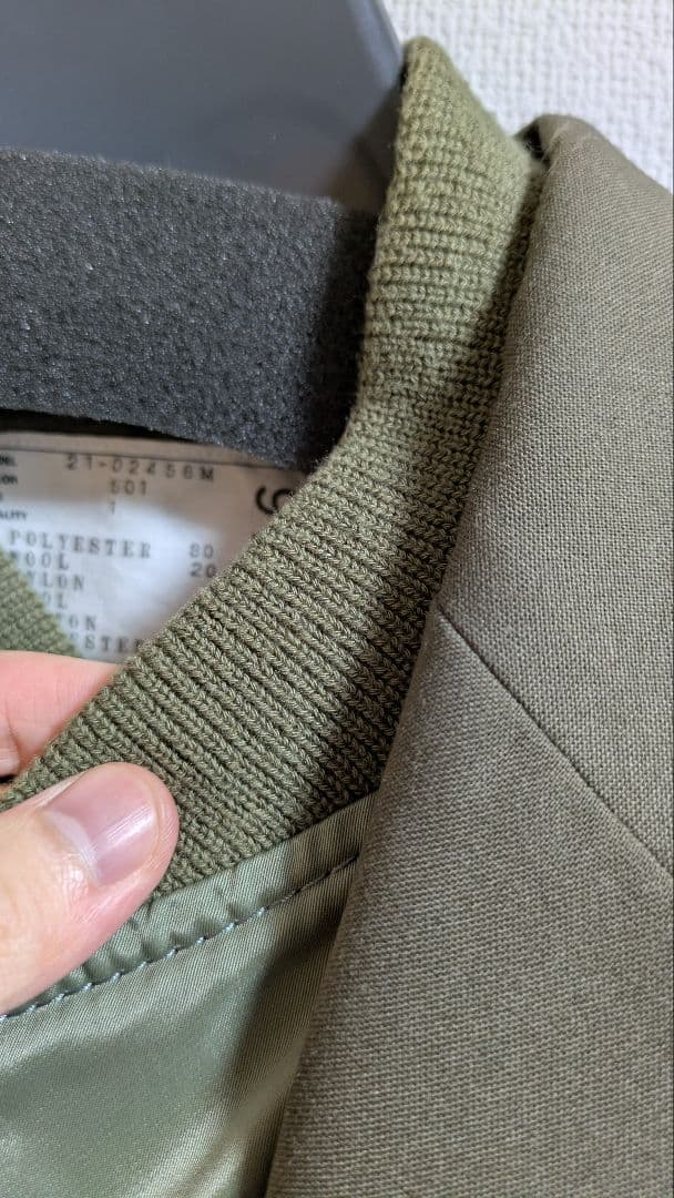 Sacai ドッキングジャケット（21-02456M）