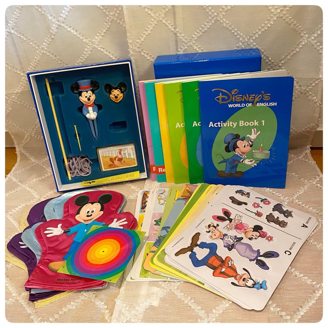 新品同様品多数 メイン フルセット ディズニー英語ステップバイステップ dwe