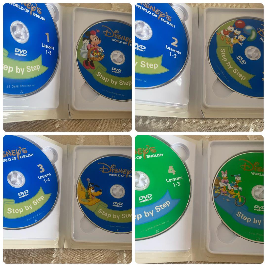 新品同様品多数 メイン フルセット ディズニー英語ステップバイステップ dwe