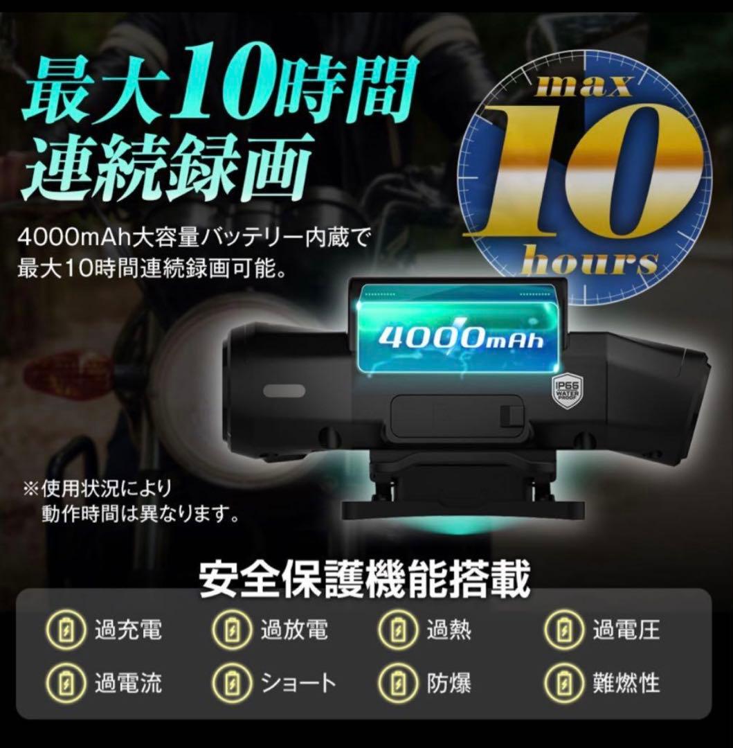 MUFU 前後ドライブレコーダーMF-BDVR004C型マウント、SDカード