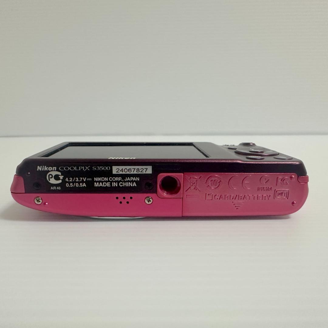 デジタルカメラ Nikon COOLPIX S3500 Pink