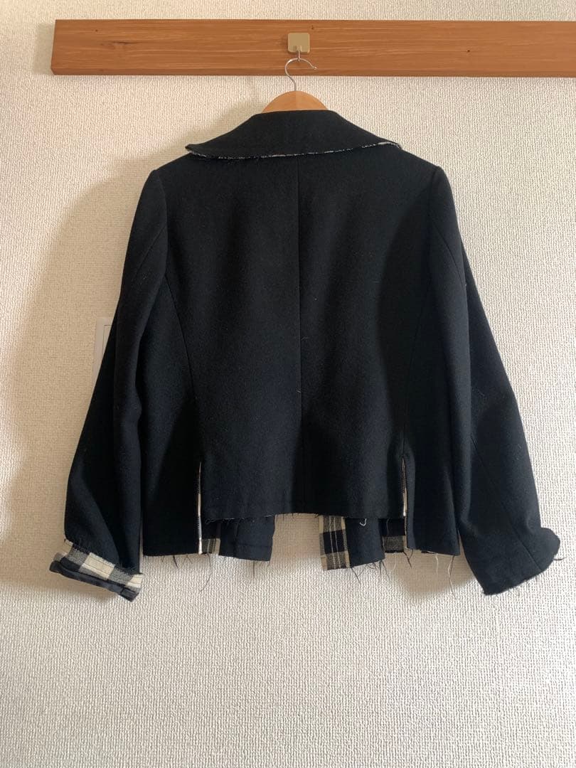 ヨウジヤマモト　黒のテーラードジャケット